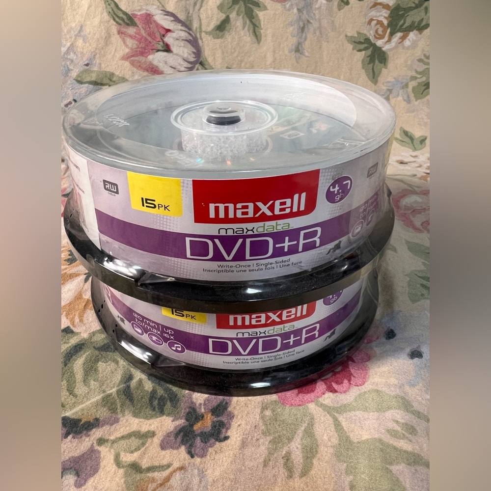 Maxell DVD+R 15 Pack x2
